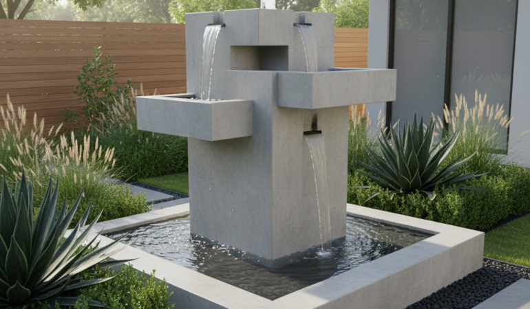 Concrete Water Fountains