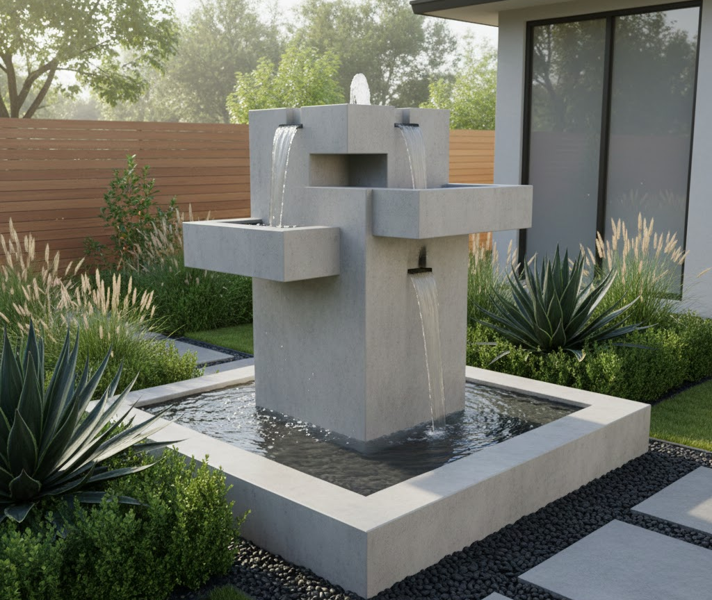 Concrete Water Fountains