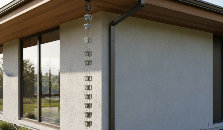 Downspout Installation