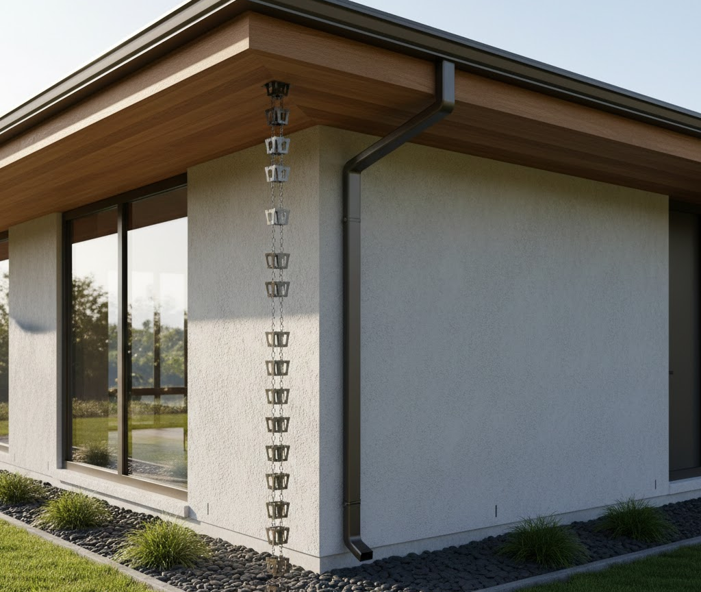 Downspout Installation