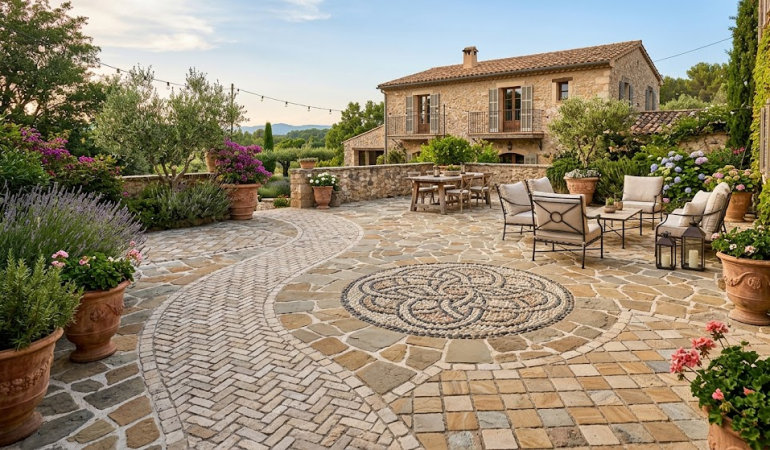 Outdoor Stone Paver