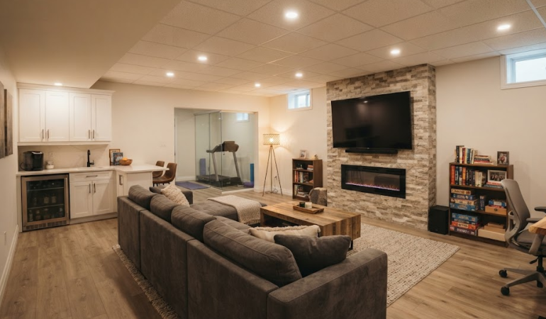 Unfinished Basement