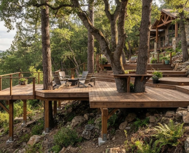Deck Installation Around