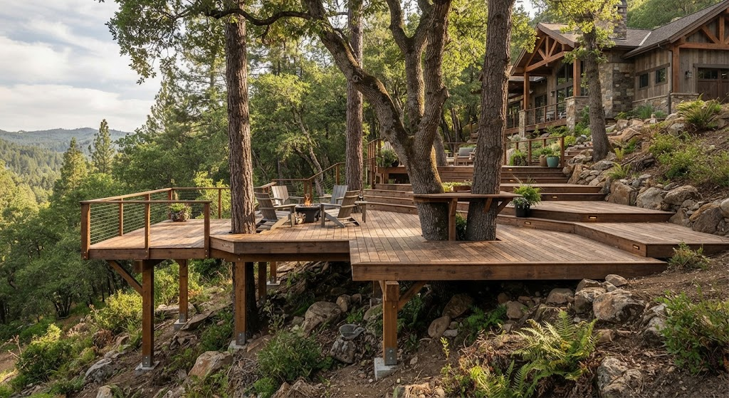 Deck Installation Around