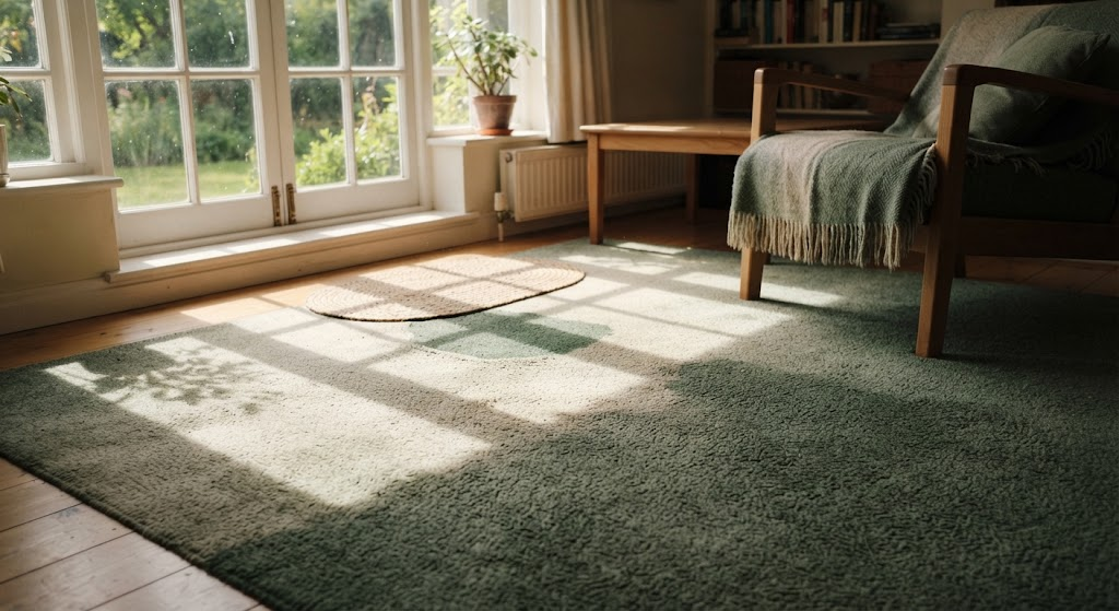 What Causes Carpet Fading in Sunlit Rooms?