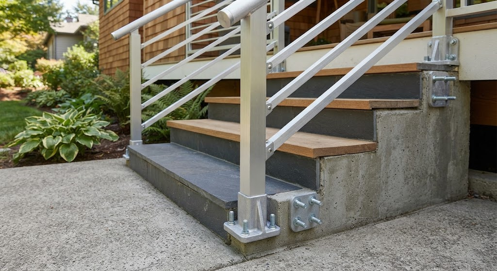 The Importance of Secure Mounting Points in Aluminum Stair Railings
